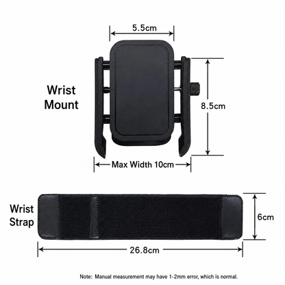 📢📢50% OFF !! ⏰ 360° Rotating Wrist & Arm Phone Holder – Hands-Free Sports Mount