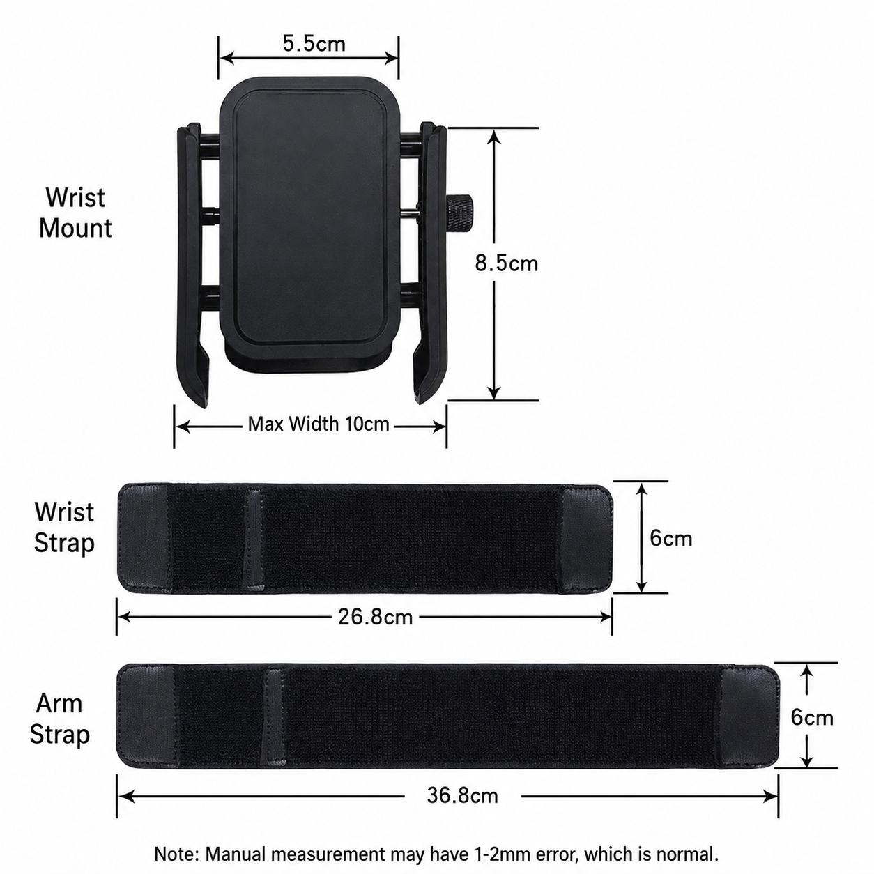 Wrist-arm-wrist combo