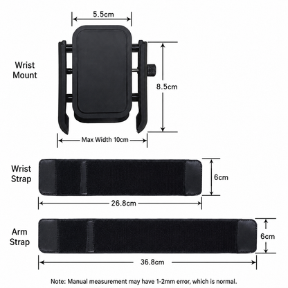 📢📢50% OFF !! ⏰ 360° Rotating Wrist & Arm Phone Holder – Hands-Free Sports Mount